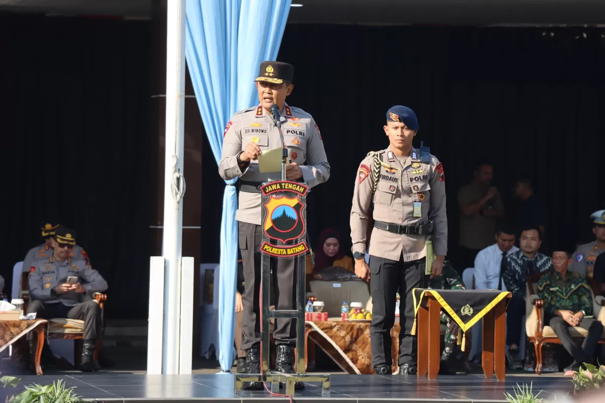 Kukuhkan Polres Batang jadi Polresta, Kapolda Jateng Tekankan Peningkatan Pelayanan Publik