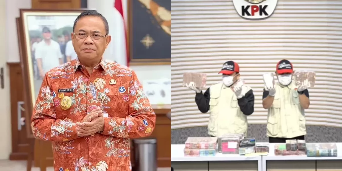 Bupati Pati, Sudewo menanggapi penetapan tersangka terhadapnya terkait kasus suap di DJKA Kemenhub hingga skandal jual-beli jabatan. (Instagram.com/@sudewoofficial - YouTube.com / KPK RI)