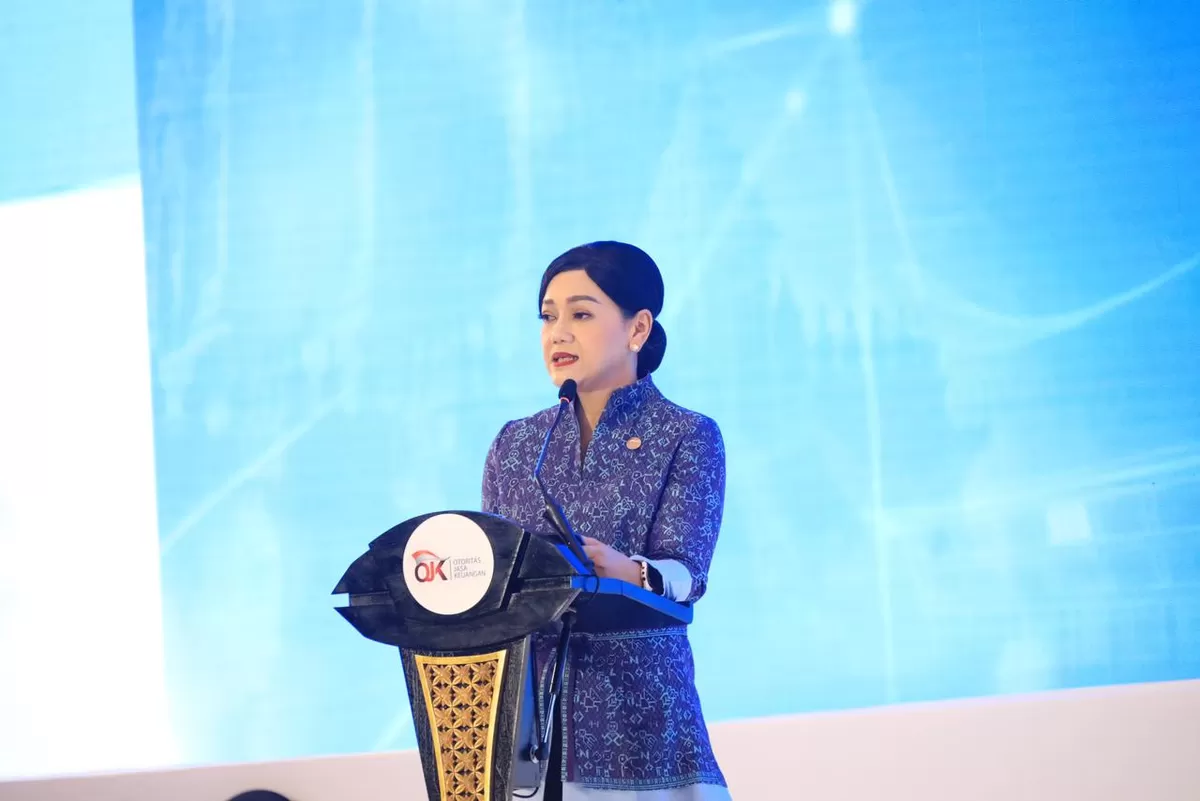 Ketua Dewan Komisioner OJK, Friderica Widyasari Dewi.