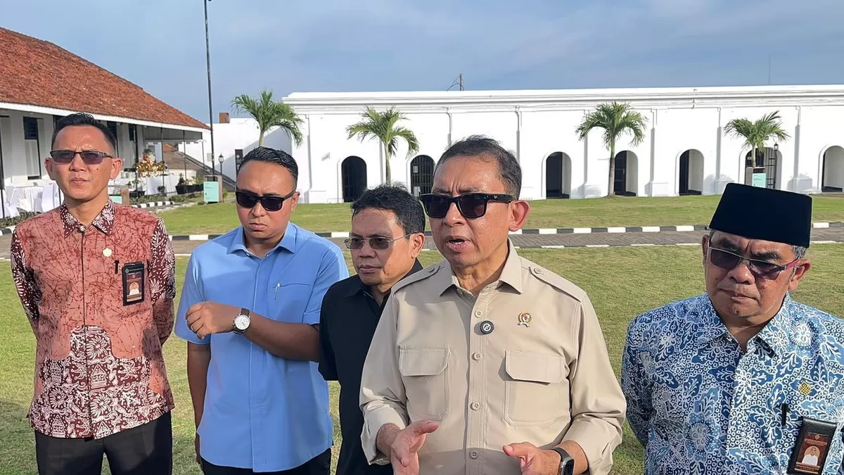 Menteri Kebudayaan RI, Fadli Zon saat berkunjung ke Brngkulu.(Foto/Dok) 