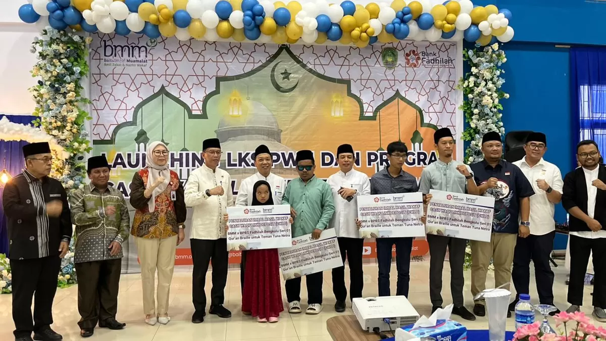 Bank Padhila Bengkulu melauching LKS-PWU dan CWLD untuk memperkuat ekonomi syariah di wilayah ini pada masa mendatang.(Foto/Ist) 
