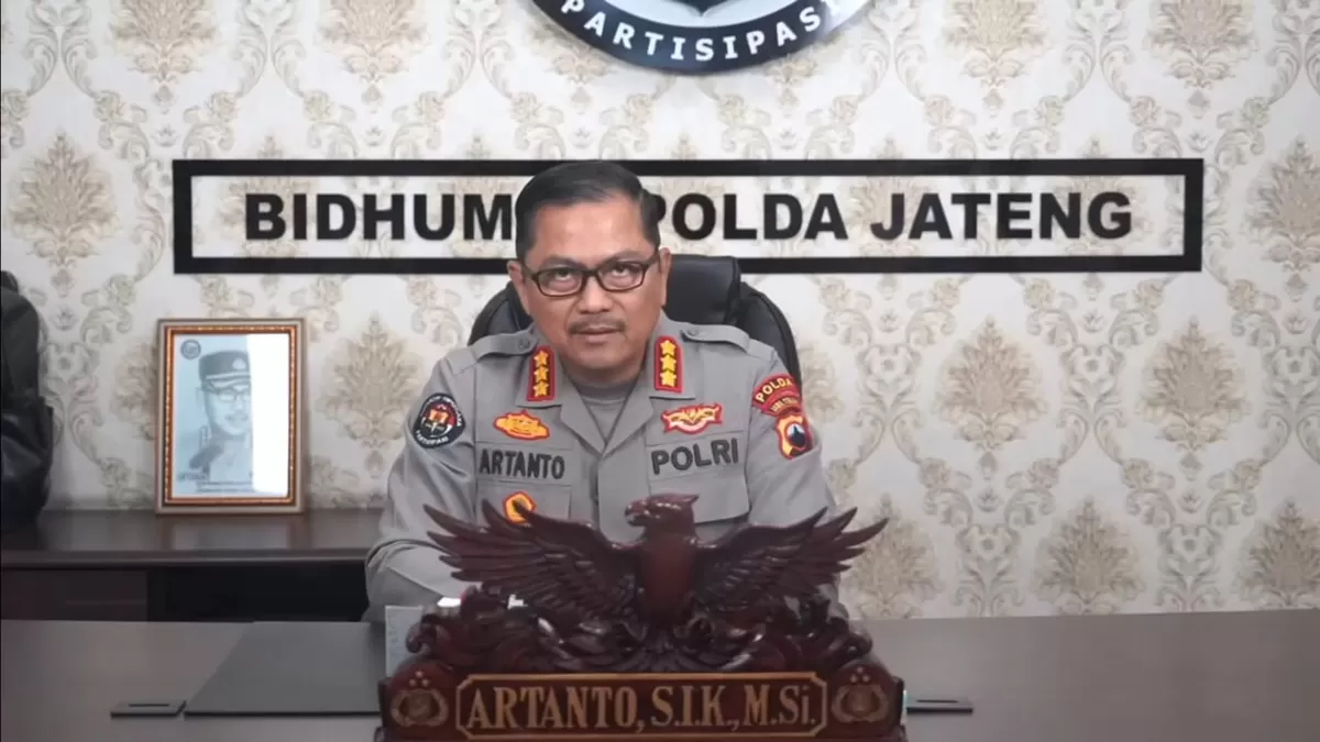Kabid Humas Polda Jawa Tengah Kombes Pol Artanto menyampaikan prediksi puncak arus mudik Lebaran 2026 di Semarang.
