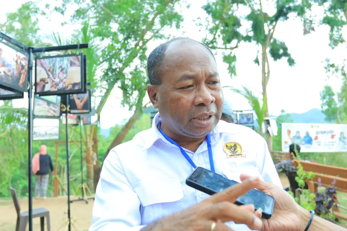 Ketua Komnas HAM Papua, Frits Bernard Ramandey  (Istimewa )