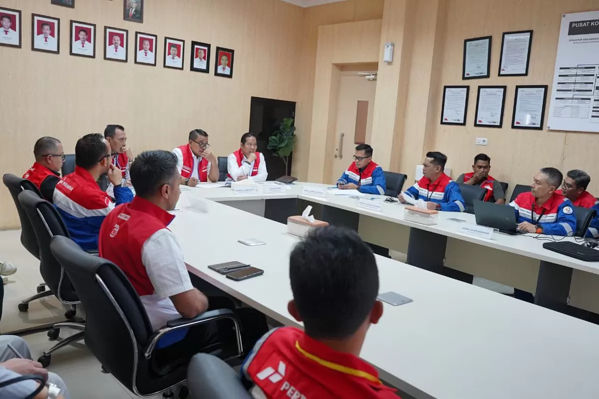Manajemen memaparkan kondisi operasional AFT Hasanuddin, proyeksi kebutuhan avtur selama periode Ramadan dan Idulfitri, serta langkah-langkah kesiapan untuk kelancaran distribusi energi . (Ist)