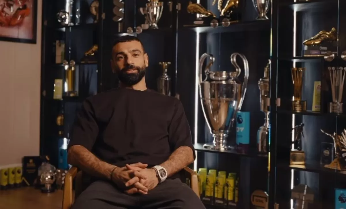 Mo Salah saat menyampaikan perpisahan di akun resmi instagram pribadinya. (instagram @mosalah)