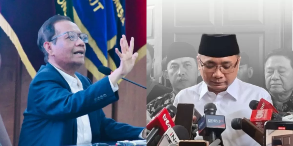 Menyoroti penuturan eks Menko Polhukam, Mahfud MD terkait status &lsquo;tahanan rumah&rsquo; yang sempat didapatkan mantan Menag, Yaqut Cholil. (Instagram.com / @mohmahfudmd - @gusyaqut)
