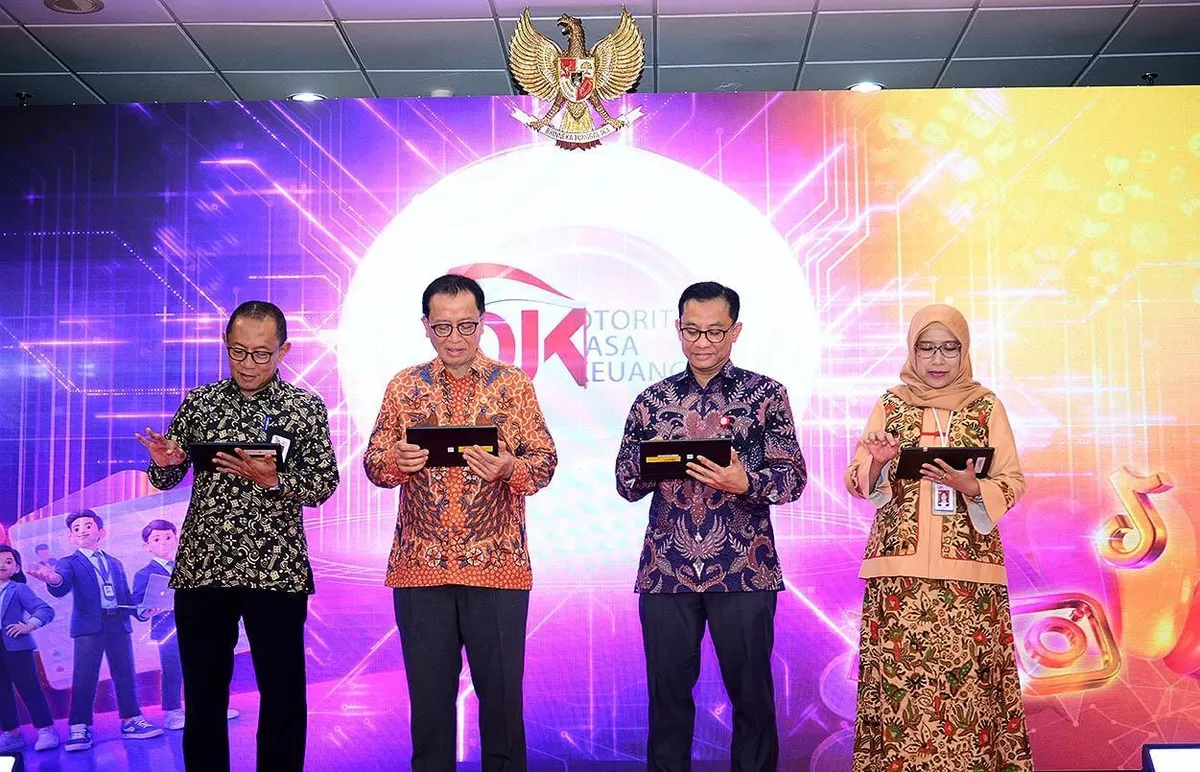 OJK Terbitkan Panduan Media Sosial (Medsos) perbankan guna memperkuat tata kelola digital industri bank.(Foto/Humas OJK) 