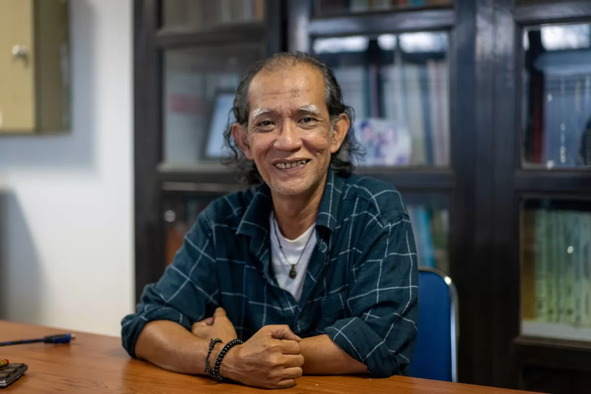 dosen Fakultas Kehutanan Universitas Gadjah Mada, Agus Affianto, S.Hut., M.Si., atau yang kerap disapa Picoez.. Dok. Humas UGM