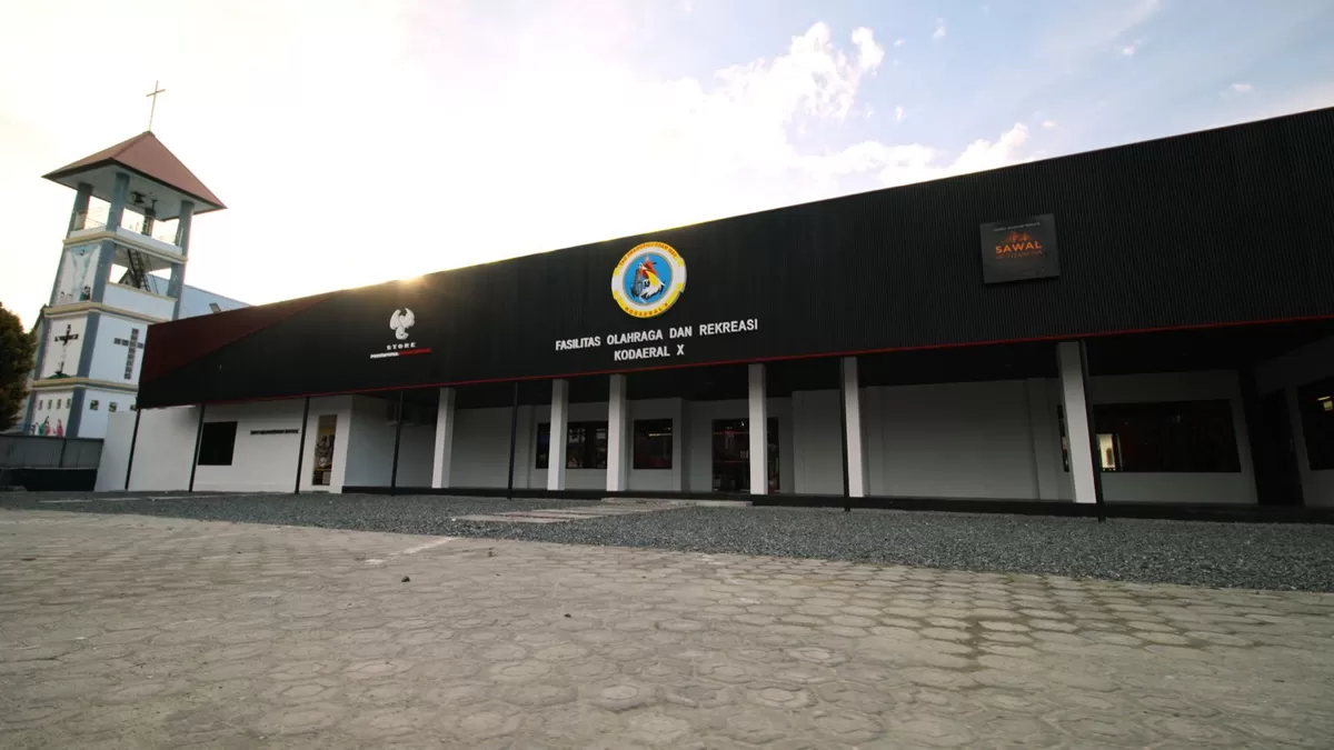 Cendrawasih Karsa bersama Kodaeral X resmi meluncurkan fasilitas keolahragaan terpadu di Jl. Klp. 2 No.18, Entrop, Distrik Jayapura Selatan, Kota Jayapura (MO Persipura Jayapura)