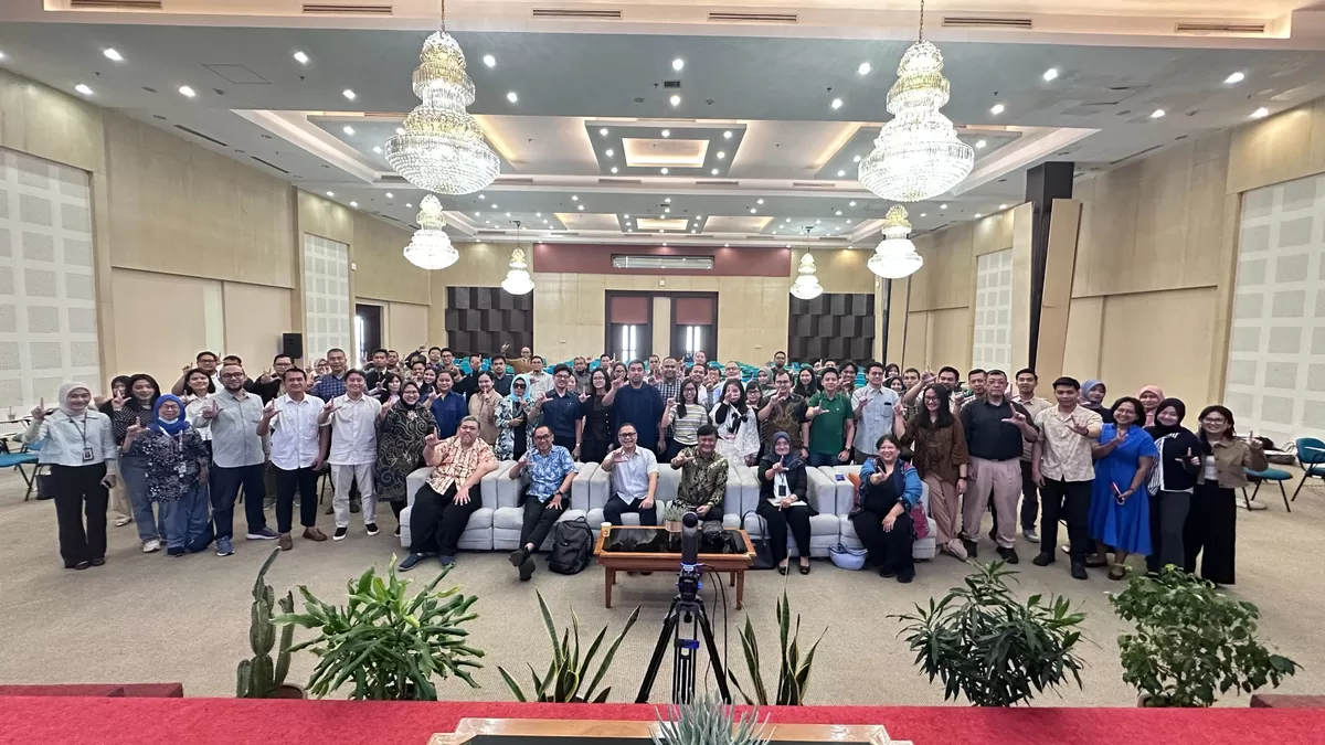Seminar Nasional &ldquo;Rapor Merah Tata Kelola Pasar Modal Indonesia: Mengurai Tantangan Tata Kelola Ekonomi dan Strategi Stabilitas Pasar Modal&rdquo; di Auditorium Lt.9 T. B MIH Universitas Jakarta. Dok UGM