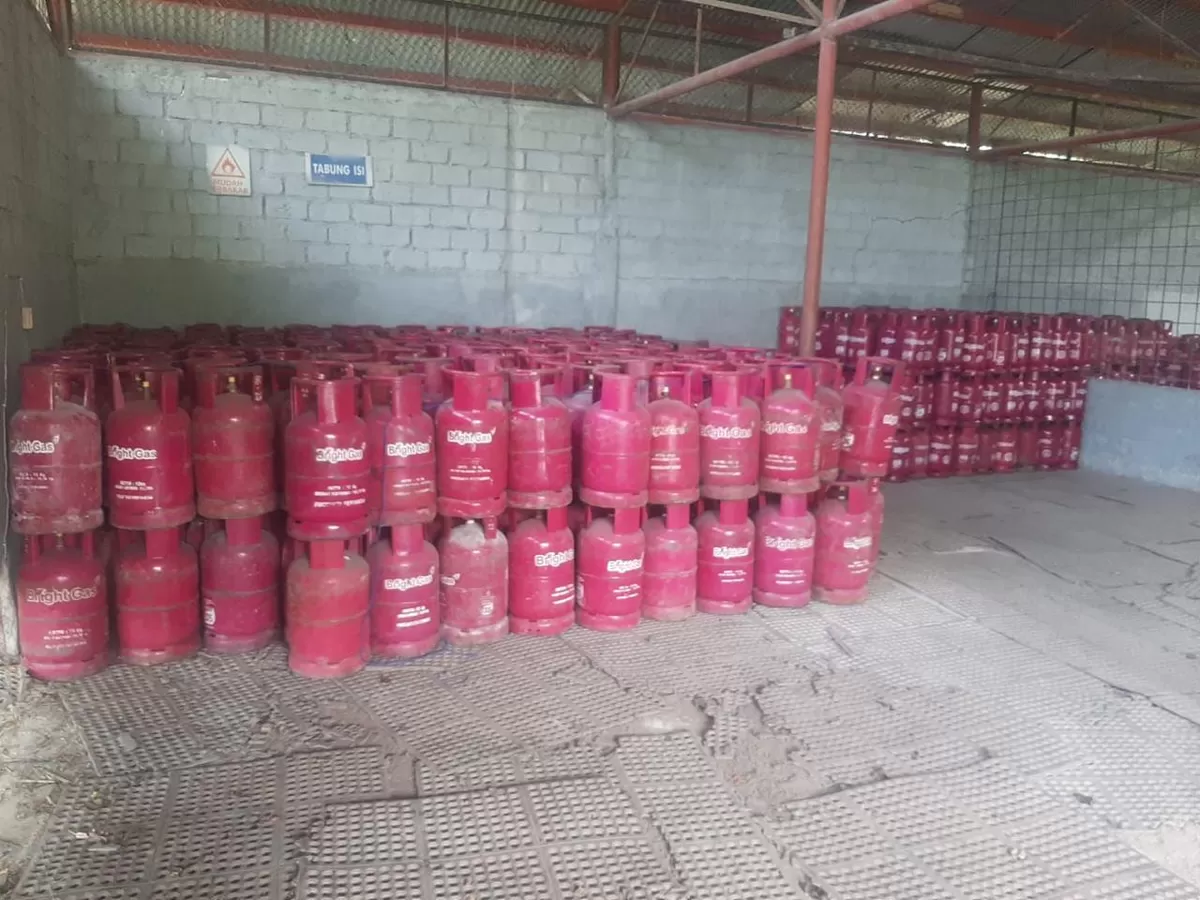 Stok Liquefied Petroleum Gas (LPG) (Istimewa)
