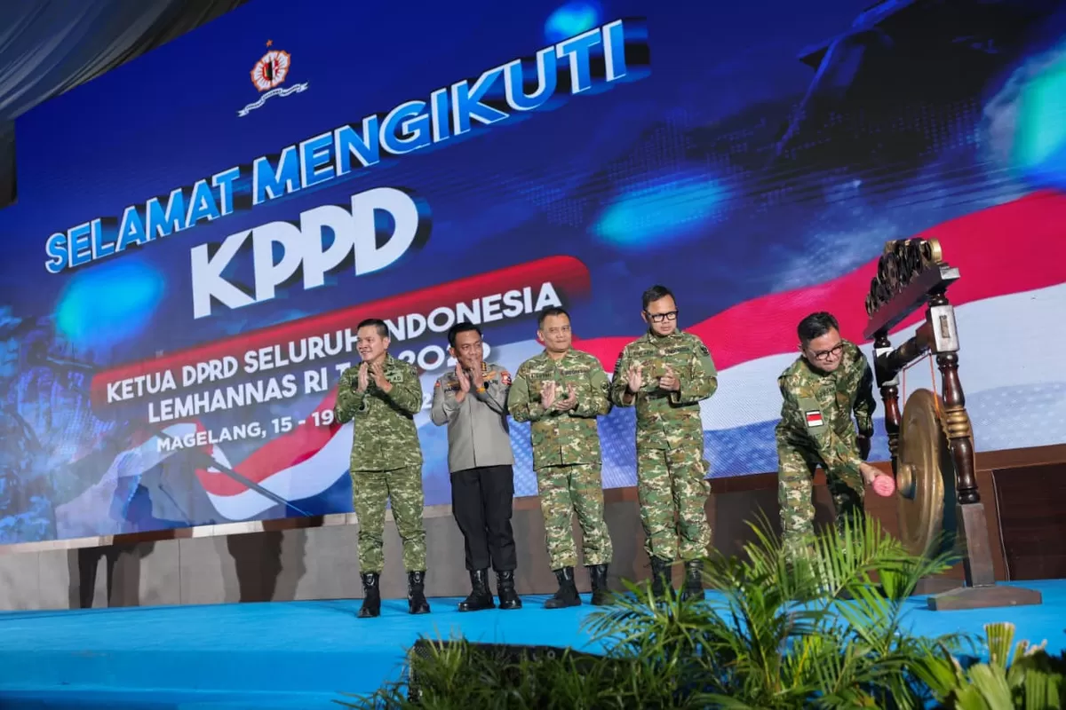 Gubernur Lemhannas RI Ace Hasan Syadzily membuka acara KPPD dihadiri oleh Wamendagri Bima Arya Sugiarto., Gubernur Jateng, kapolres dan bupatI dok. ist