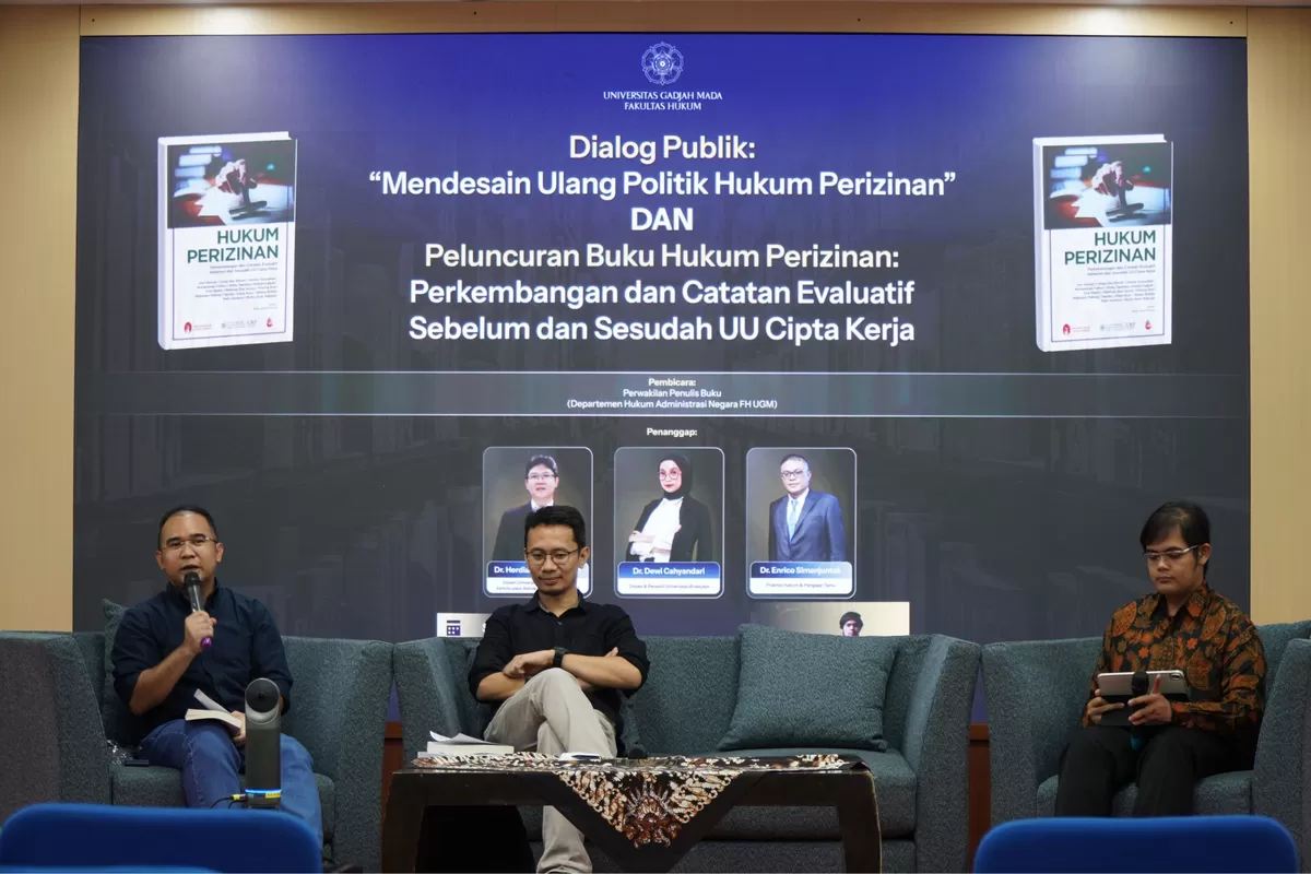 Peluncuran Buku Hukum Perizinan doc. Humas UGM