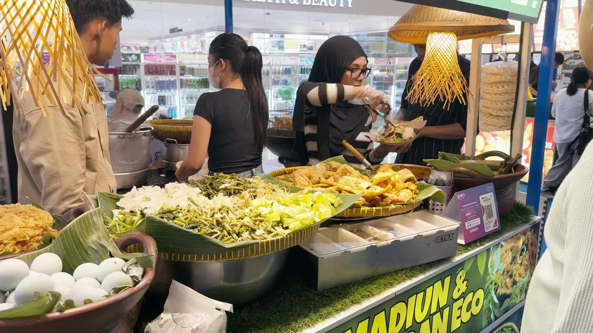 Salah satu tenant makanan sehat di acara PRJ Asia dalam rangka hari jadi ke-33 Mal Ciputra Jakarta ((Ist))