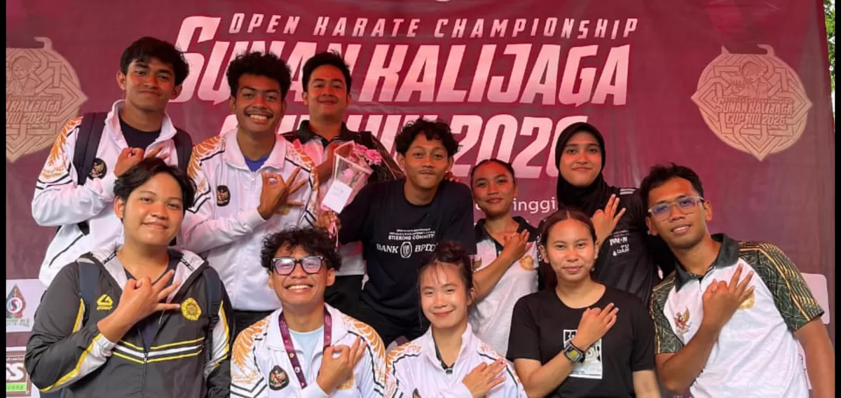 Kontingen Karate UGM dok. humas UGM