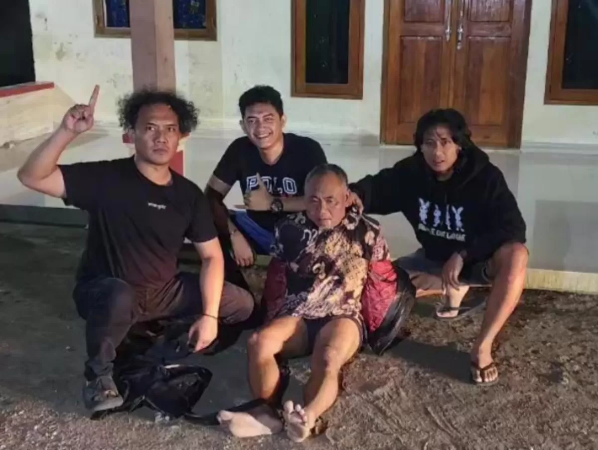 Ashari kiai Pati tersangka kasus pencabulan santriwati saat diringkus tim jatanras Polda Jateng. 