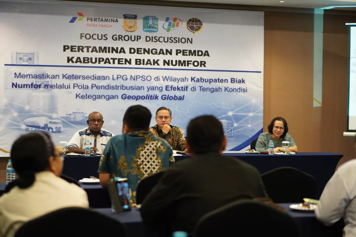 Focus Group Discussion (FGD) bersama Pemerintah Daerah Kabupaten Biak Numfor dan DPRK Kabupaten Biak Numfor (Istimewa )