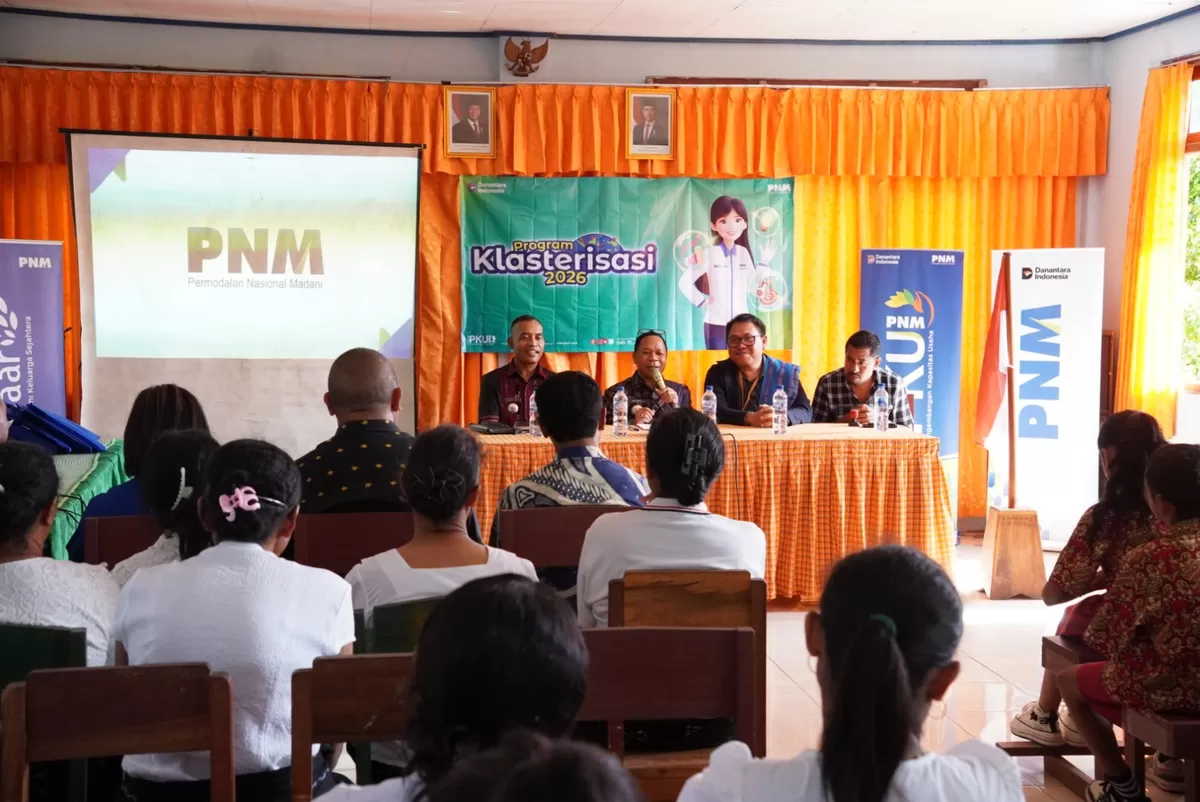 PNM dorong perempuan desa di Ngada olah pala bernilai tinggi lewat program klasterisasi berbasis potensi lokal.
