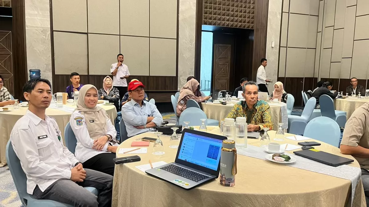 Workshop Pemanfaatan Data MapBiomas Indonesia digelar di salah satu hotel berbintang di Kota Bengkulu.(Foto/Ist)  