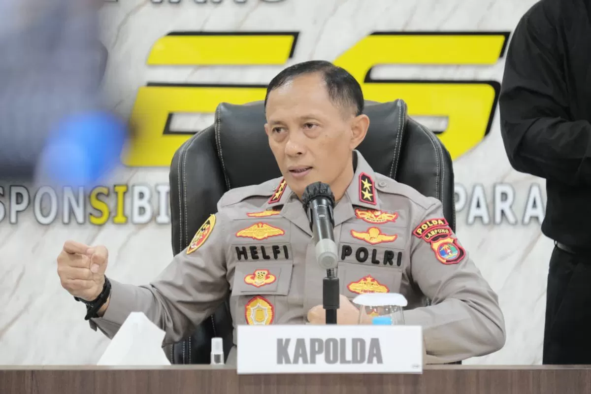 Kapolda Lampung, Irjen Pol Helfi Assegaf (Foto/Ist)