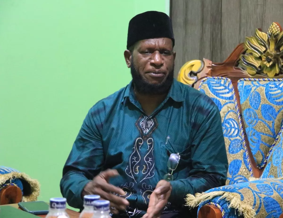 Tokoh Muslim Papua yang juga Ketua Takmir Masjid Raya Provinsi Papua, KH Abdul Kahar Yelipele.(Foto/Ist)