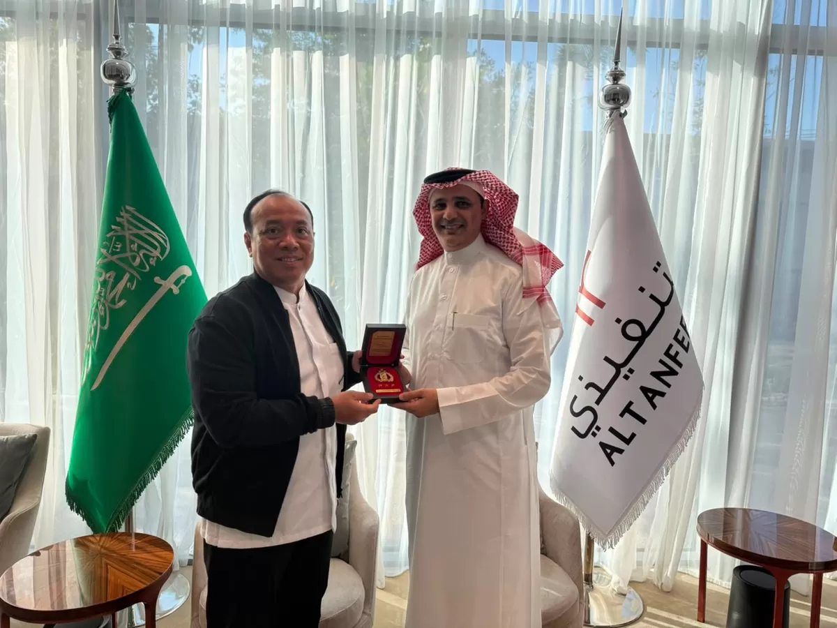 Wakapolri bertemu dengan pejabat Arab Saudi membahas masalah perlindungan jemaah haji Indonesia. (Foto/ist)