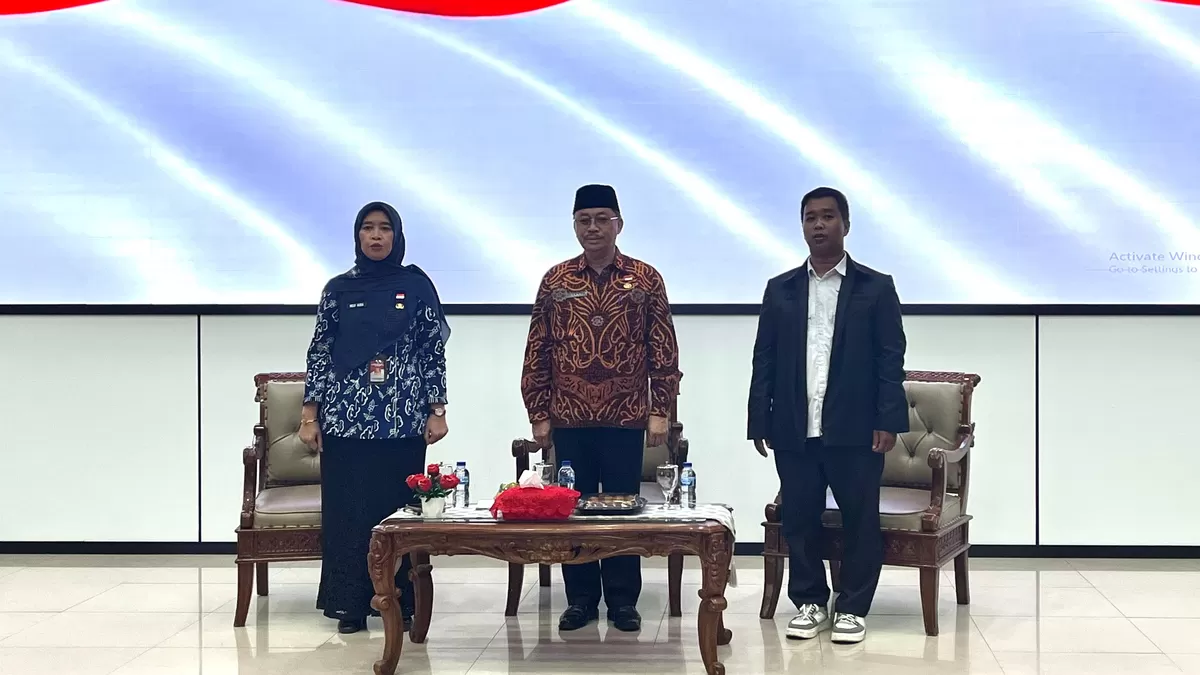 Pemprov Bengkulu menggelar pelatihan Medsos dalam upaya memperkuat  penyebwran informasi  digital. (Foto/Ist)
