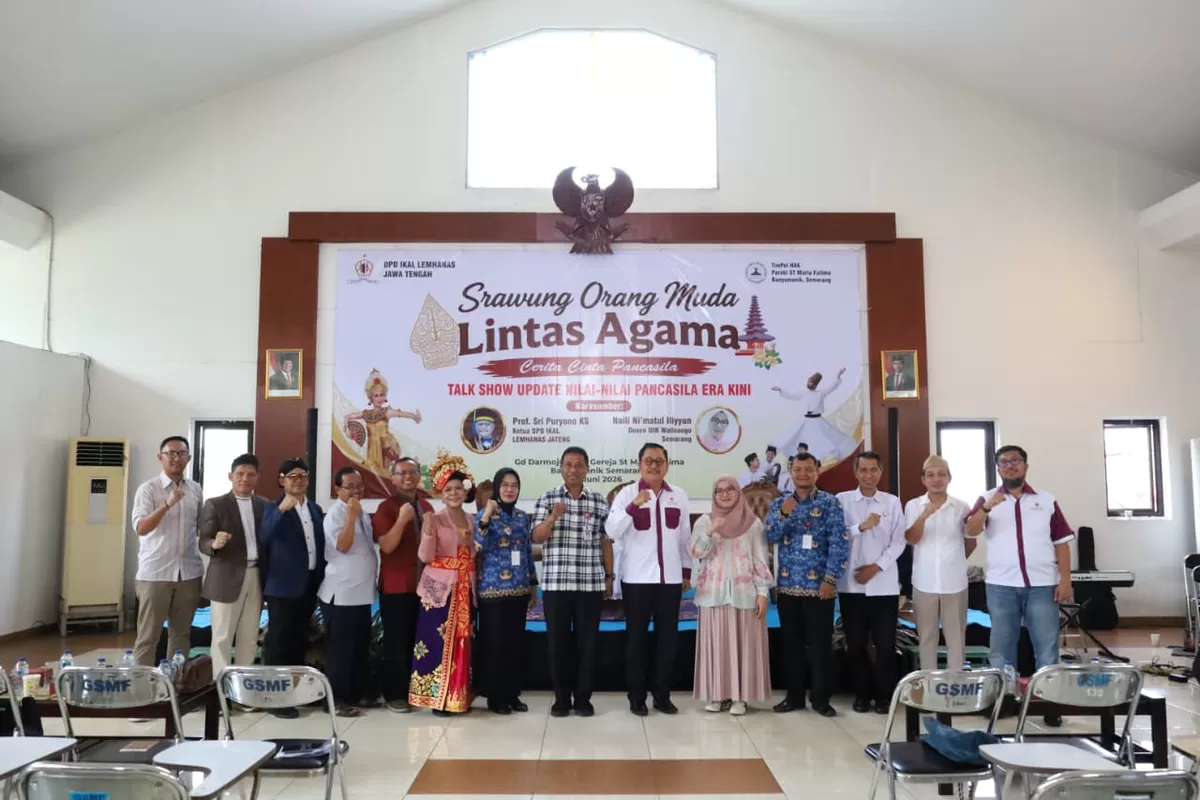 150 pemuda lintas agama berkumpul di Banyumanik, memperkuat toleransi dan menggaungkan nilai Pancasila di era digital.