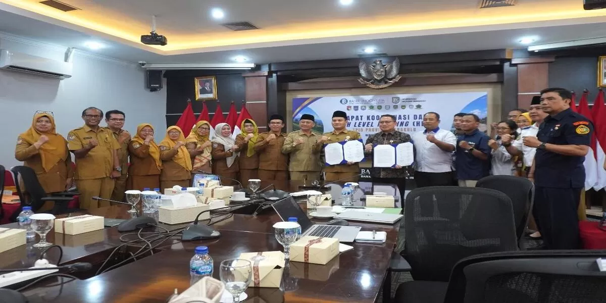 TPID Bengkulu bersama Bank Indonesia Bengkulu menggelar rapat menyikapi kenaikan harga sejumlah bahan pangan di daerah ini, sehingga menyebabkan kenaikan inflasi.(Foto/Ist)    