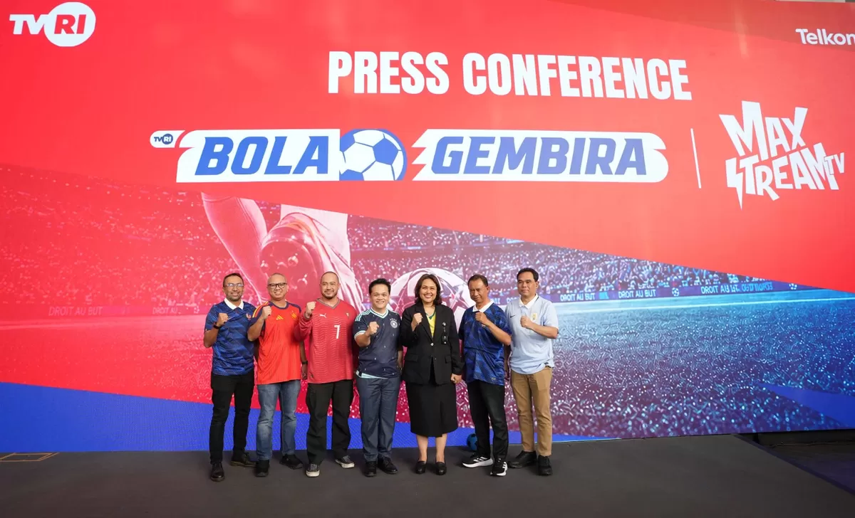 Telkomsel juga menghadirkan paket data khusus Piala Dunia 2026, mulai dari paket Bola Gembira MAXStream TV 7 hari dengan kuota 300MB seharga Rp25.000 dan paket Bola Gembira MAXStream  (Humas Telkomsel )