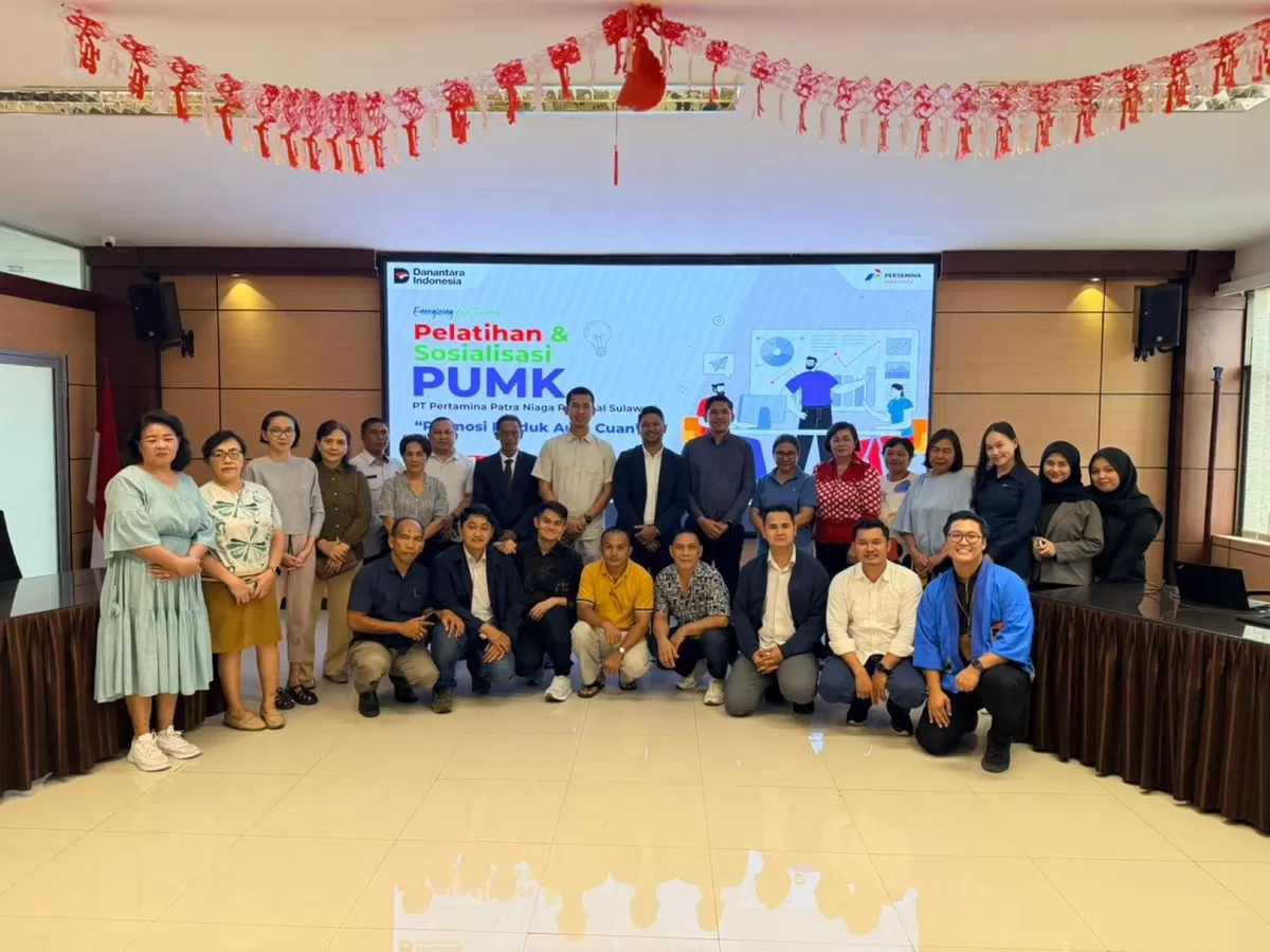 Pelaku UMKM mitra binaan Pertamina melalui Sales Area Manado mengikuti pelatihan untuk mendorong peningkatan daya saing, kapasitas usaha, serta kemandirian ekonomi masyarakat. (Ist)