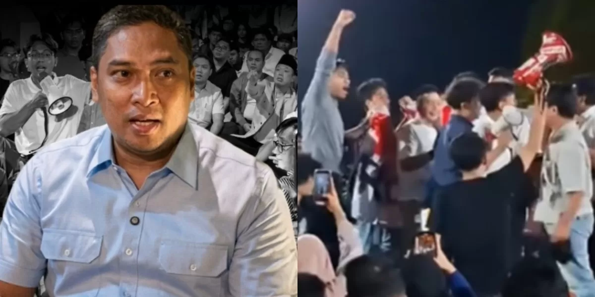 Menyoroti insiden kerusuhan saat diskusi publik di Universitas Gajah Mada (UGM), Yogyakarta yang melibatkan Wamentan, Sudaryono. (Instagram.com / @sudaru_sudaryono - @faktaindo)
