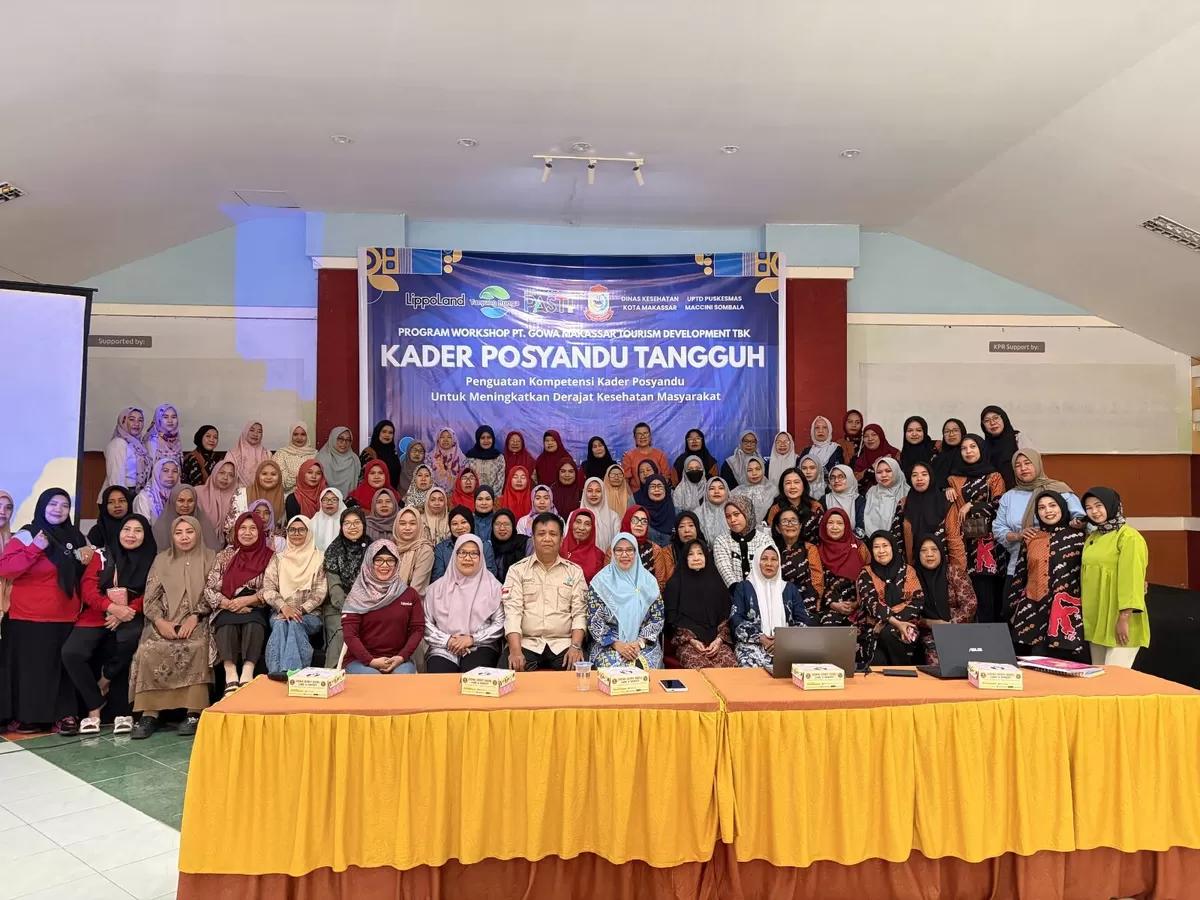 Workshop Kader Posyandu Wilayah Kerja Puskesmas Maccini Sombala di Madrid Hall, Akkarena, Jumat (26/6). (Ist)