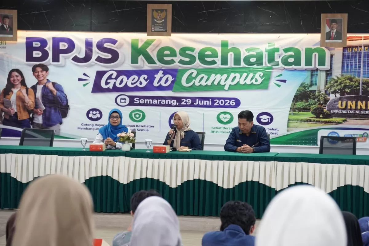BPJS Kesehatan Semarang menggandeng UNNES memperkuat literasi JKN. Mahasiswa disiapkan menjadi agen perubahan di bidang kesehatan.