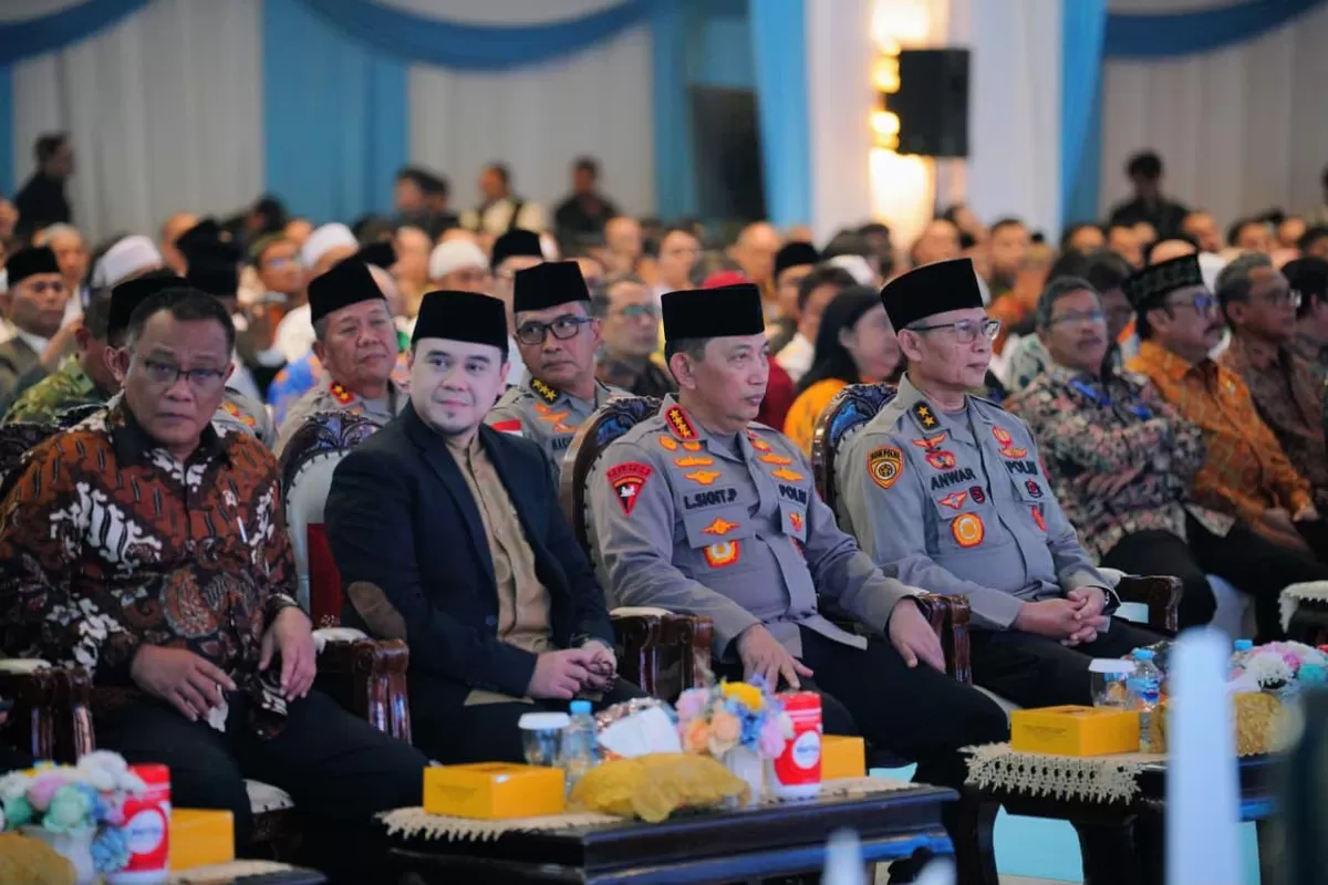 Kapolri hadiri doa bersama lintas agama sambut HUT Bhayangkara ke-80 tahyn 2026.(Foto/Ist)
