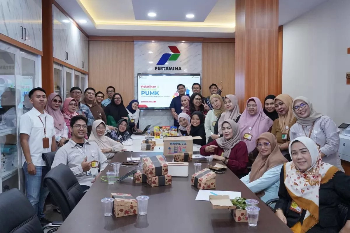 Pelatihan & Sosialisasi Program Pendanaan Usaha Mikro dan Kecil (PUMK) bagi Mitra Binaan UMKM Wilayah Gorontalo yang diselenggarakan di Integrated Terminal Gorontalo. (Ist)