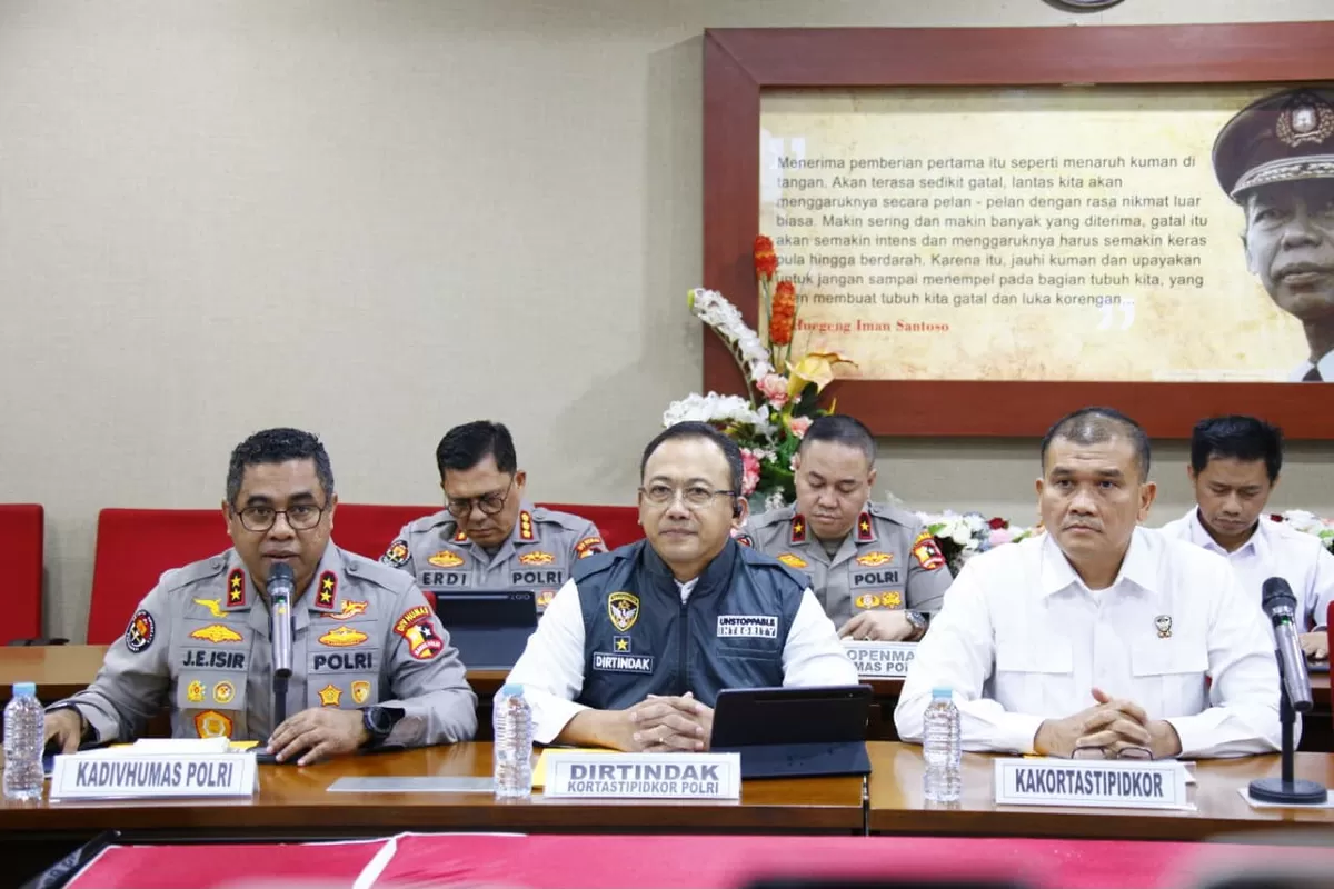 Polri meningkatkan status kasus dugaan korupso bari bara PLTU  ketingkat penyidikan. (Foto/Ist)