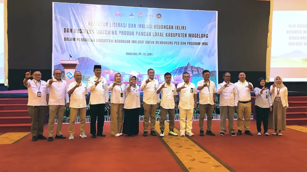 OJK Jateng dan TPAKD perkuat akses keuangan inklusif di Magelang untuk dukung pangan lokal, ekonomi daerah, dan Program MBG.