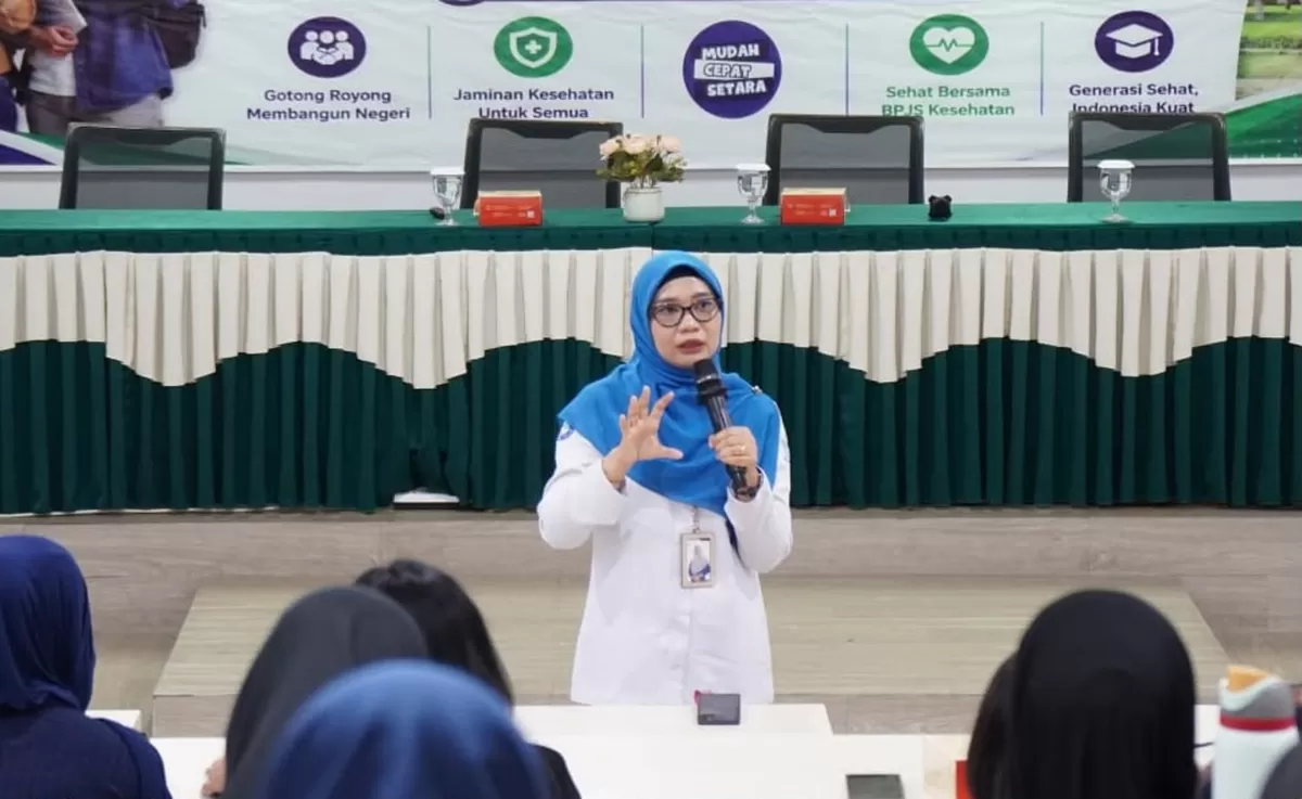 Kepala BPJS Kesehatan Cabang Semarang Sari Qurotul Aini.