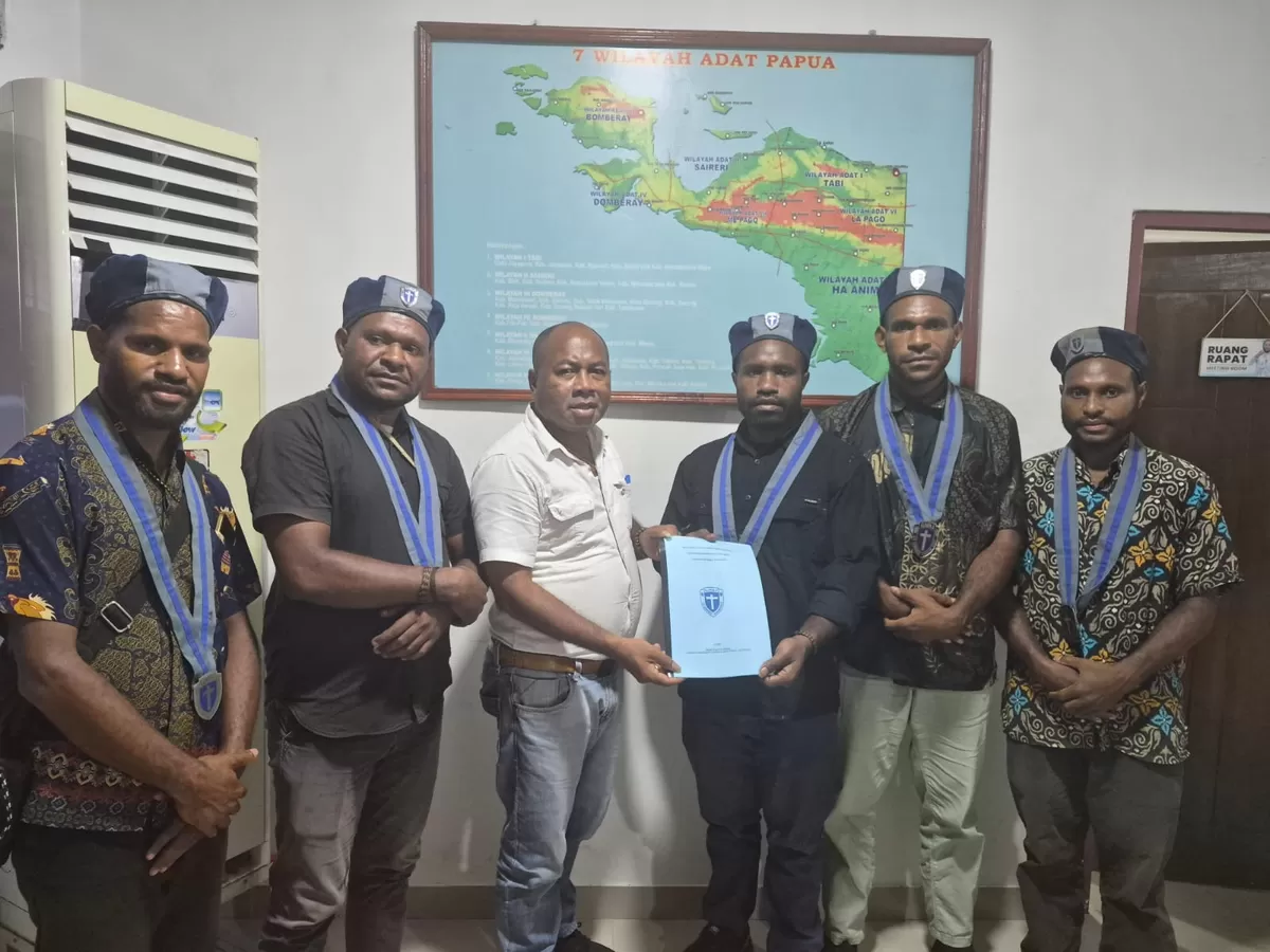GMKI Cabang Jayapura secara resmi mendesak Komnas HAM RI Perwakilan Papua untuk segera mengumumkan hasil investigasi pembunuhan ibu hamil di Intan Jaya (Istimewa )