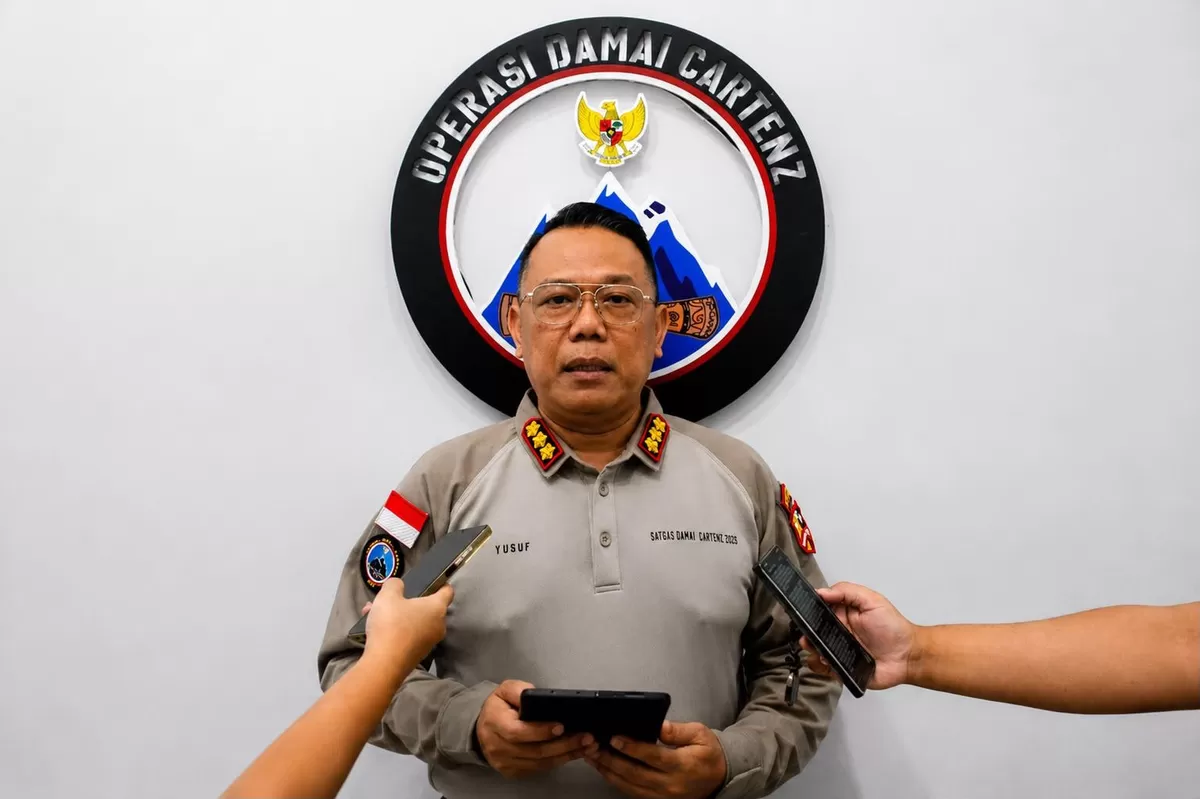 Kasatgas Hunas Ops Damai Cortenz  Kombes Pol Yunus Setejo.( Foto/Ist)