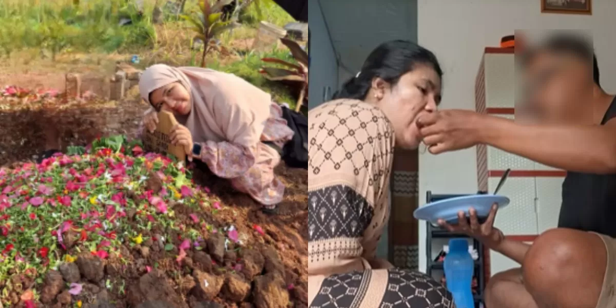 Mengintip kenangan terakhir seorang driver ojol bersama keluarganya sebelum menjadi korban tewas akibat insiden pembegalan di Tangerang. (TikTok.com/@poppy.aprianti2)