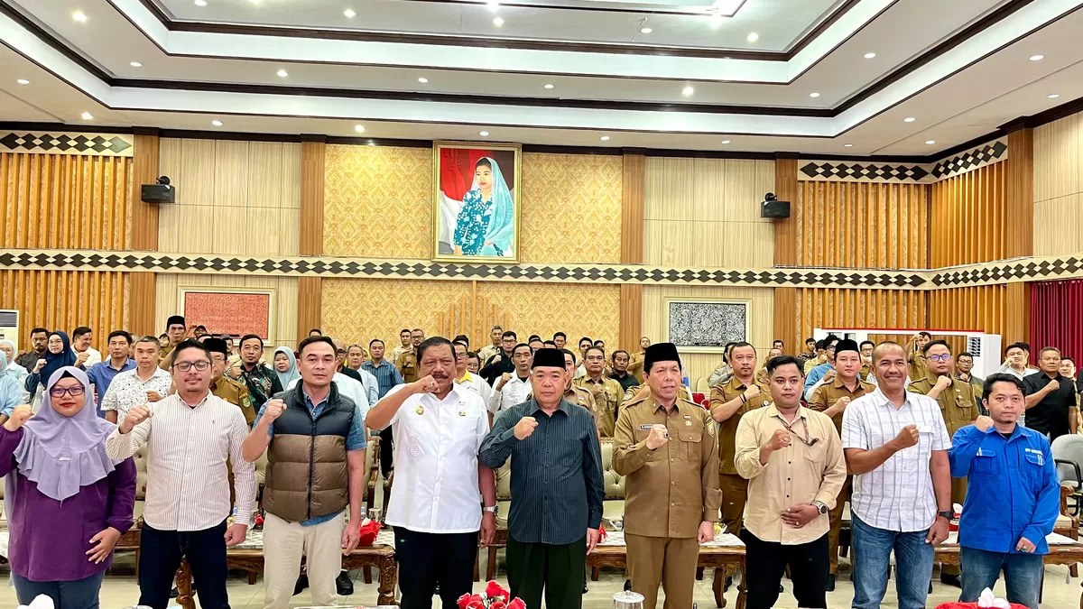 Wagub Bengkulu,  Mian menghadiri peluncuran e pajak bahan bakar kendaraan bermotor. (Foto/Ist(