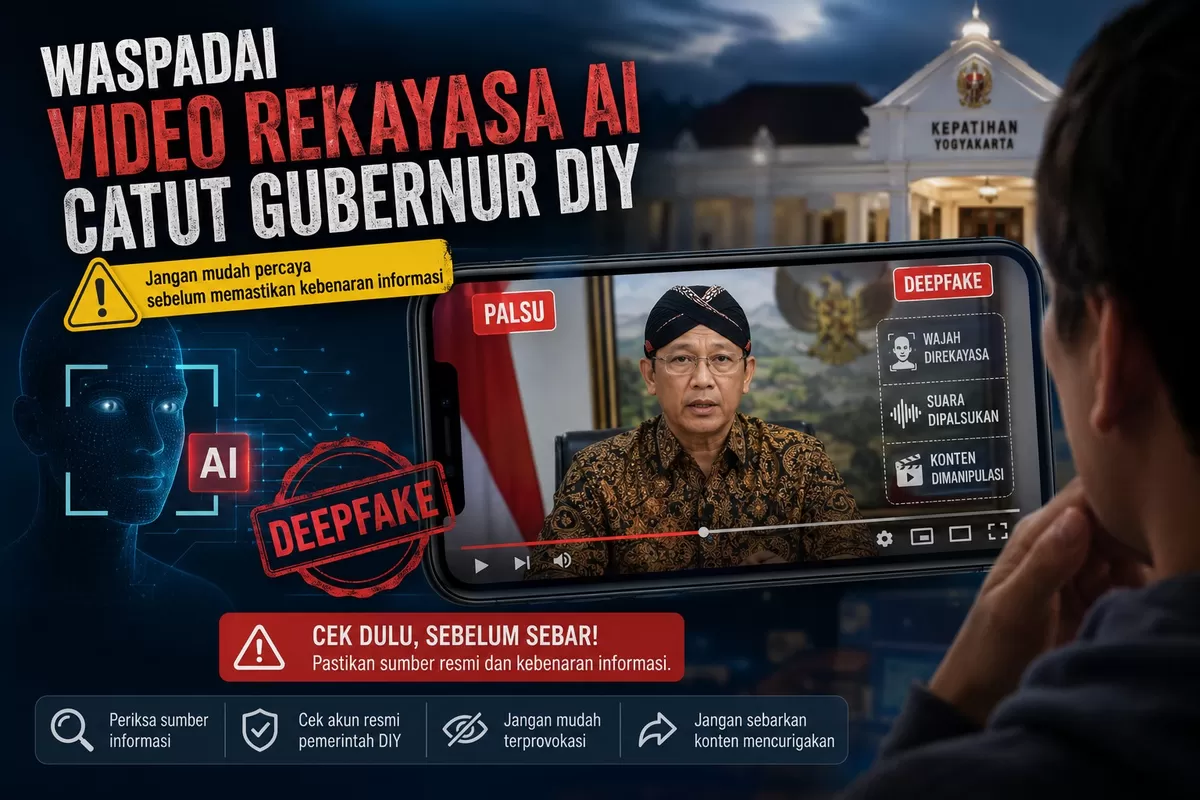 Rekayasa AI catut tokoh masyarakat mulai meresahkan SP.news/ilustrasi AI 