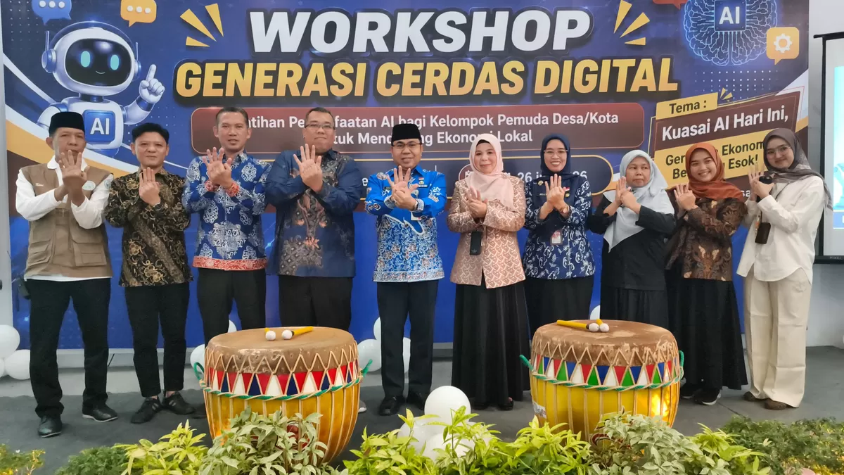 Telkon bersama Pemprov Bengkulu gelwr warkshop genarasi cerdas digital .(Foto/Ist(