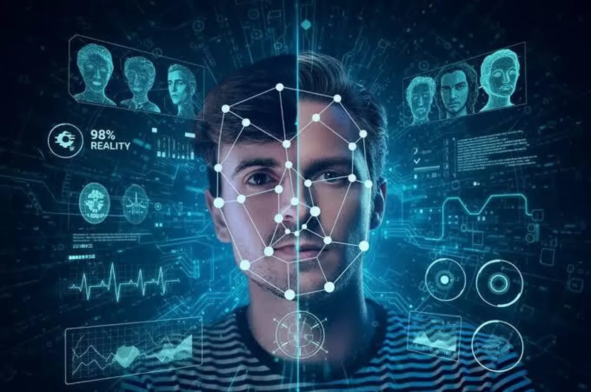 ilustrasi deepfake AI