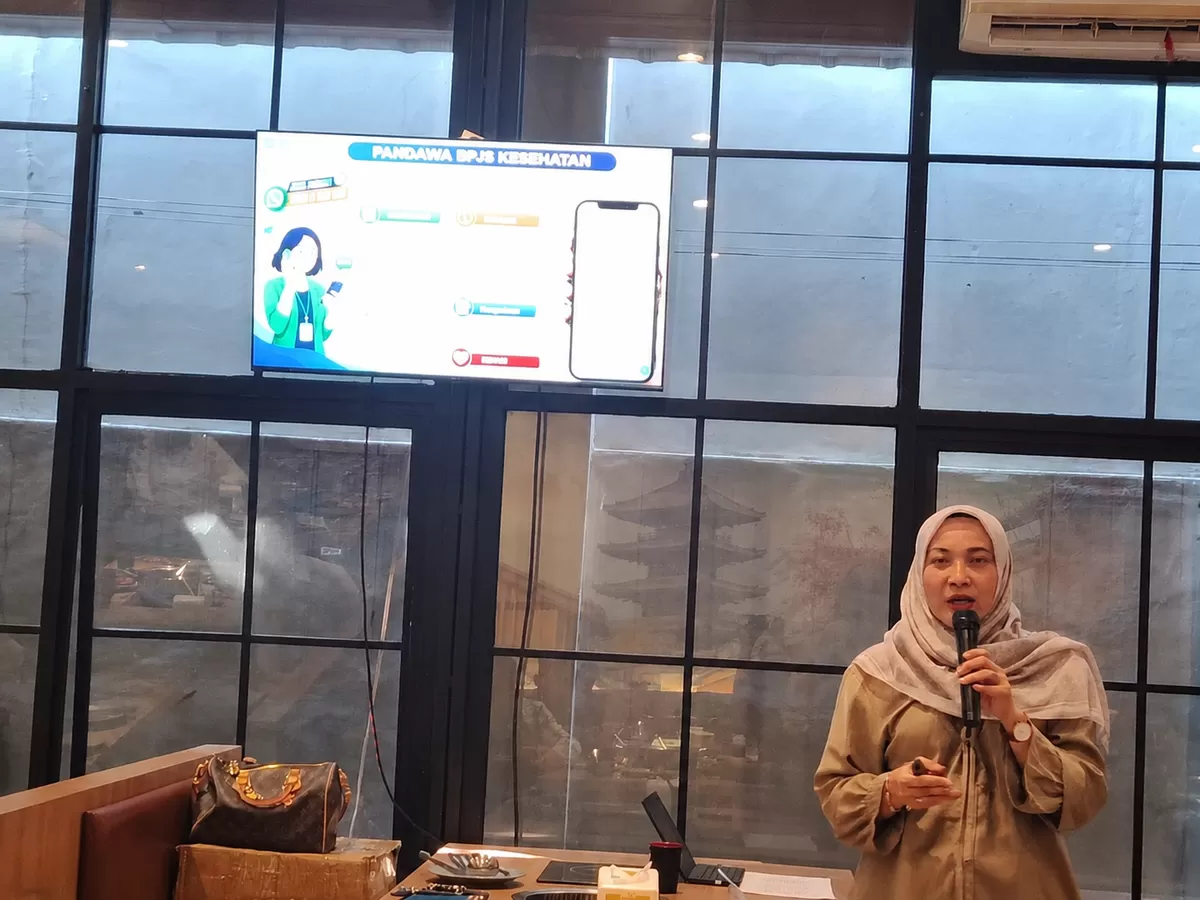 Kepala BPJS Kesehatan Cabang Semarang, Debbie Nianta Musigiasari. (SP/Stefy Thenu)