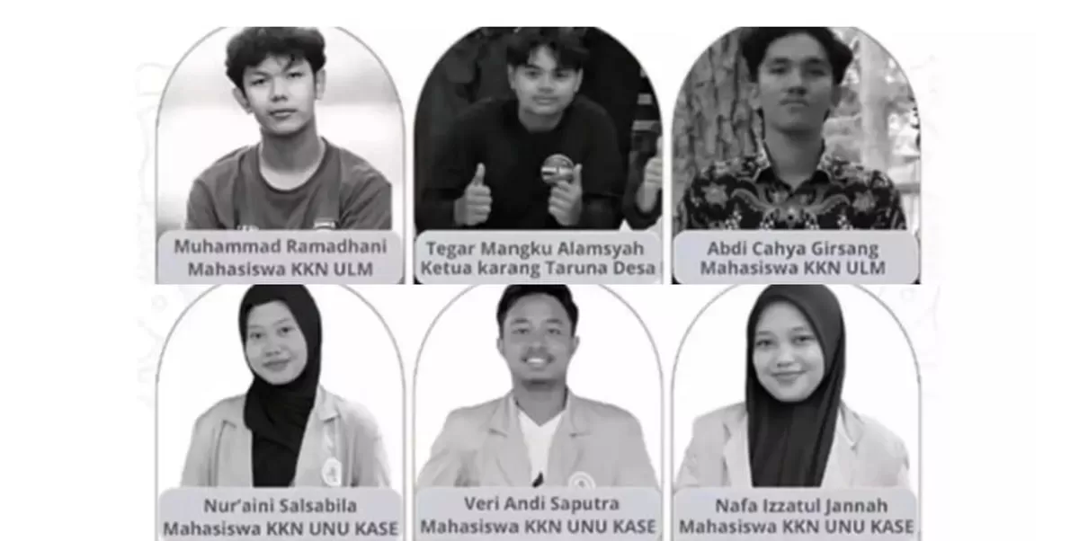 Mahasiswa KKN UNU Kalimantan Selatan dan ULM meninggal dunia dalam kecelakaan lalu lintas. (Instagram/batulicin_irigasi)