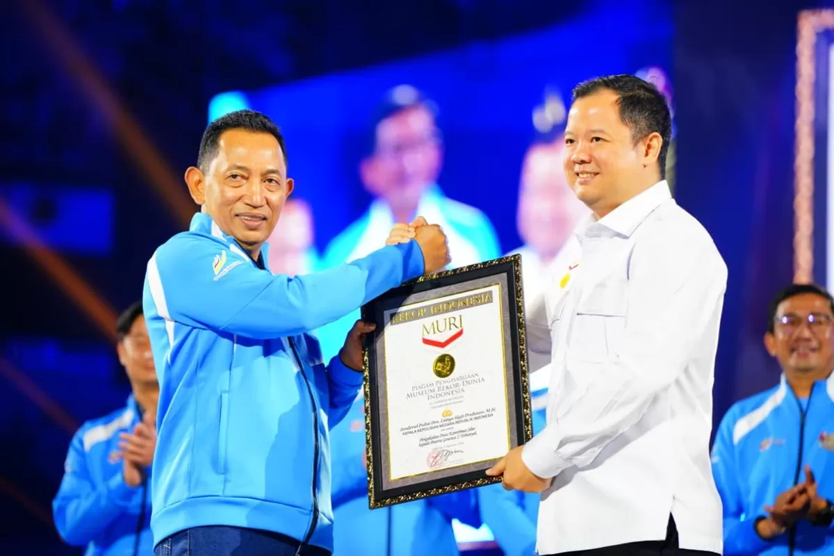 Kapolri Jend Pol Listyo Sigot Prabowo menutup EvSport Kapolri Cup tahun 2026 di Jakarta Minggu malam. (Foto/Ist)