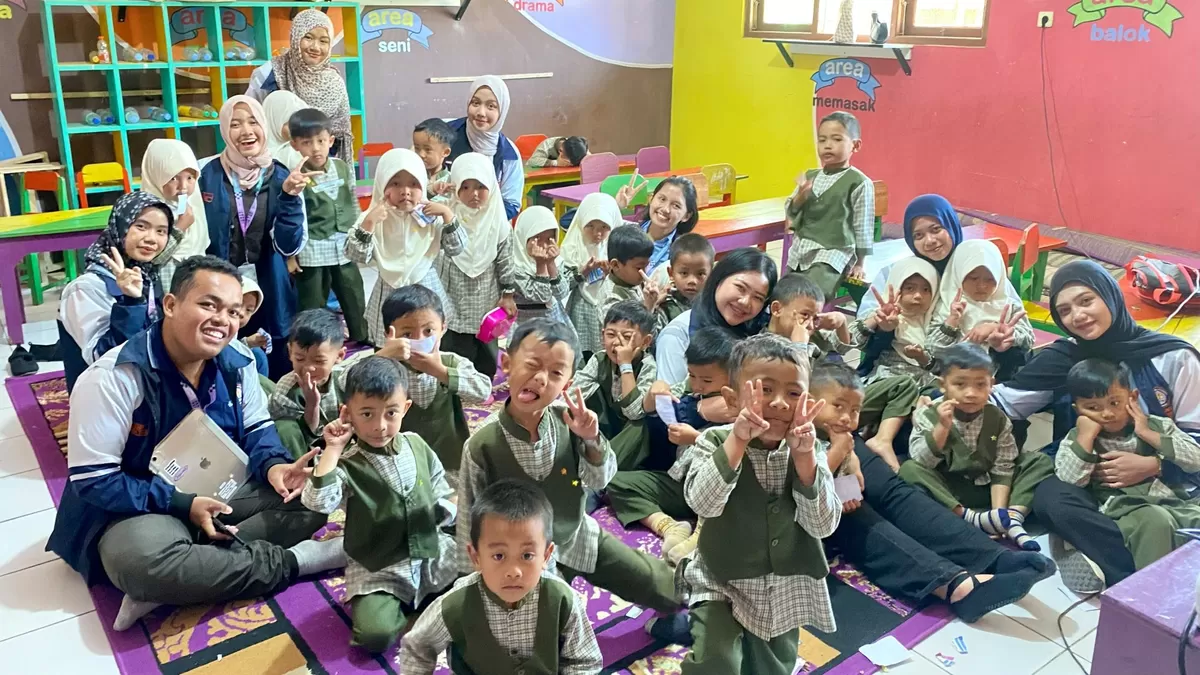 Mahasiswa Universitas Diponegoro yang tengah melaksanakan Kuliah Kerja Nyata (KKN) di Desa Tieng, Kecamatan Kejajar, Kabupaten Wonosobo, menggelar Program Multidisiplin 1.3 (Ist)